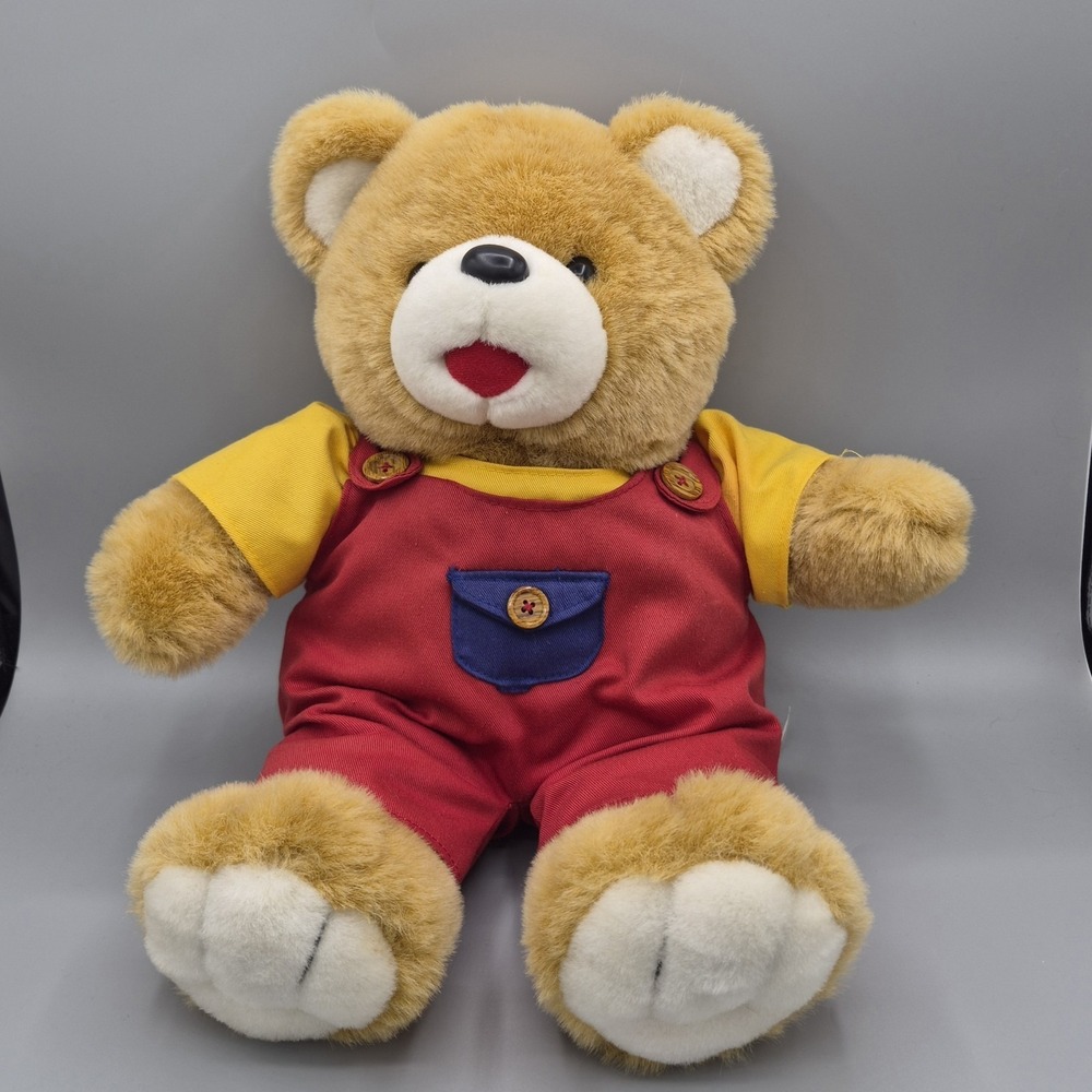 Rare Vintage Talking Bear Plush Tested